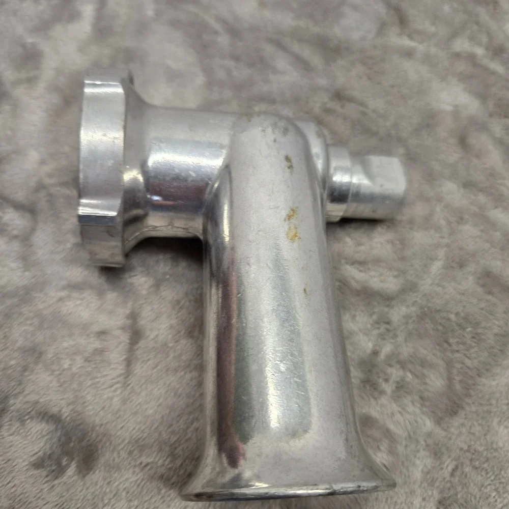 Vintage Dormeyer Meat Grinder Attachment AT-102-32 AT-102-35 Aluminum Mixer Part